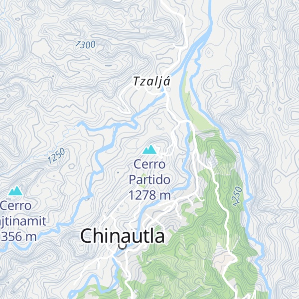Map of Cerro Partido