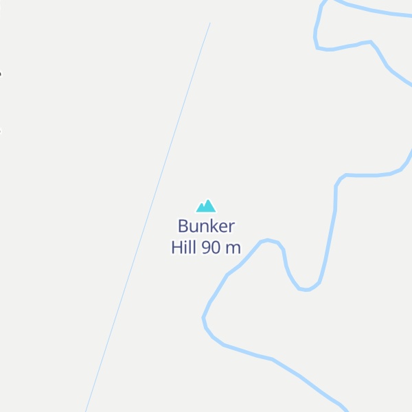 Map of Bunker Hill