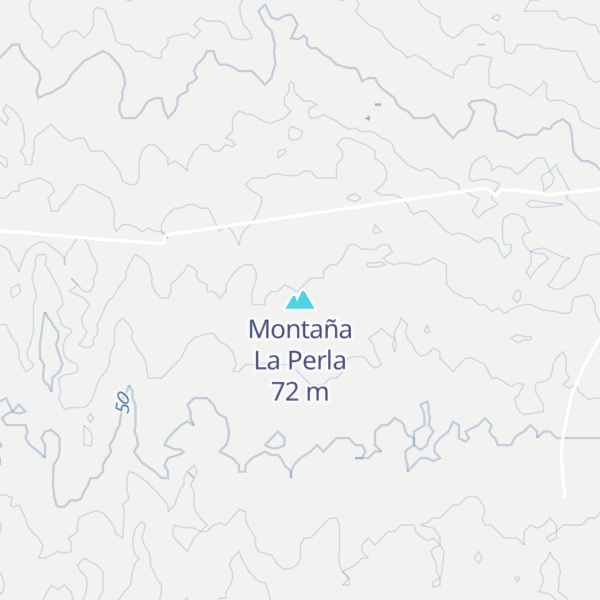 Map of Montaña La Perla