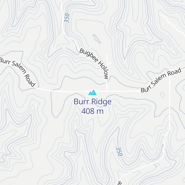 Map of Burr Ridge
