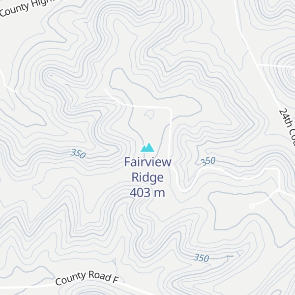 Map of Fairview Ridge