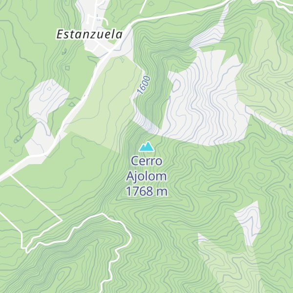 Map of Cerro Ajolom