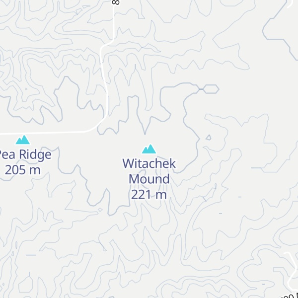 Map of Witachek Mound