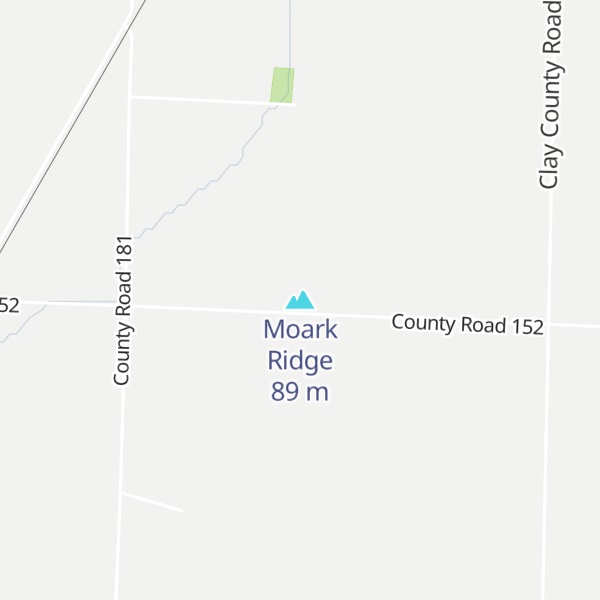Map of Moark Ridge