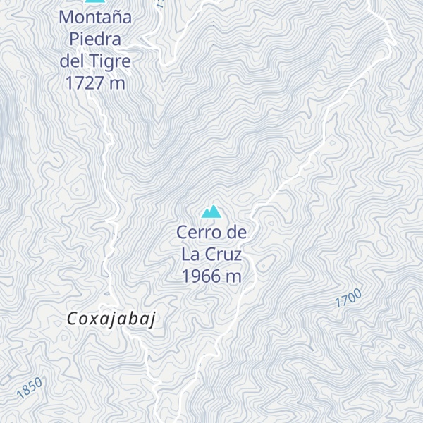 Map of Cerro de La Cruz