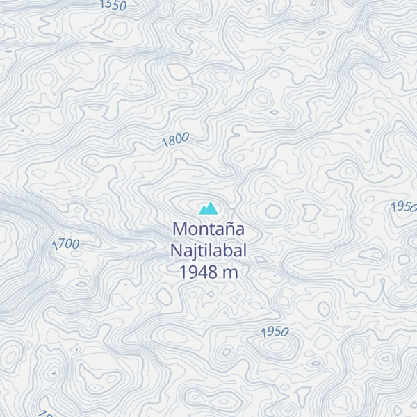 Map of Montaña Najtilabal