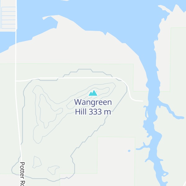 Map of Wangreen Hill