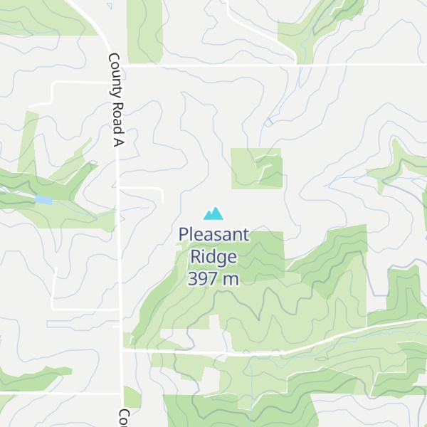 Map of Pleasant Ridge