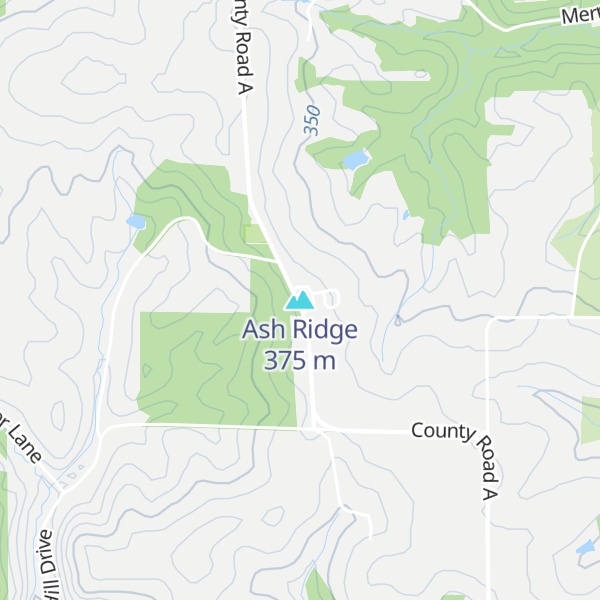 Map of Ash Ridge