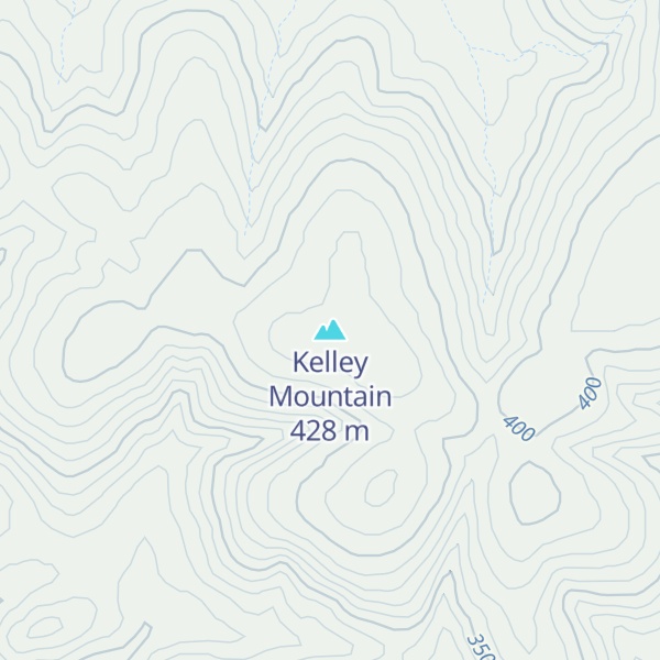 Map of Kelley Mountain