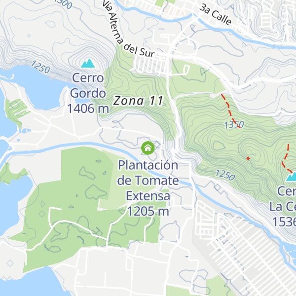 Map of Plantación de Tomate Extensa