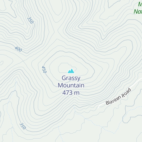 Map of Grassy Mountain