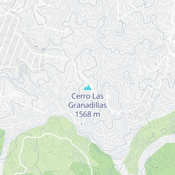 Map of Cerro Las Granadillas