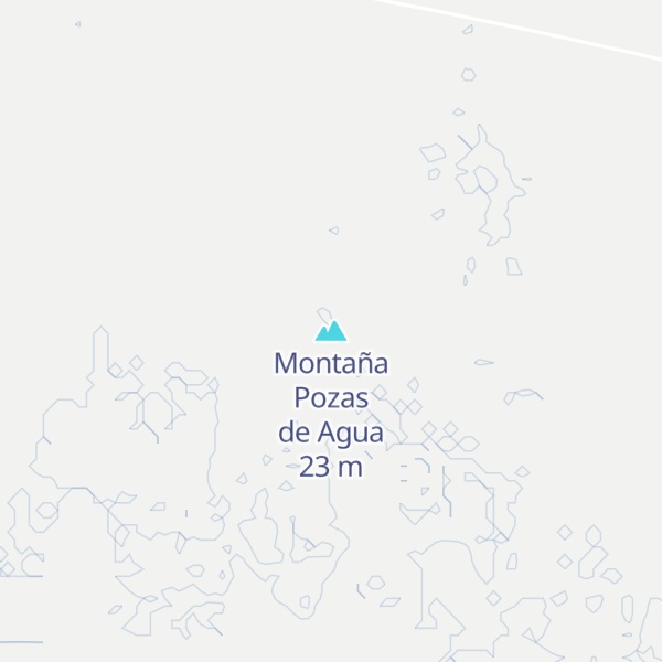Map of Montaña Pozas de Agua
