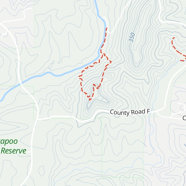 Map of Mount Pisgah