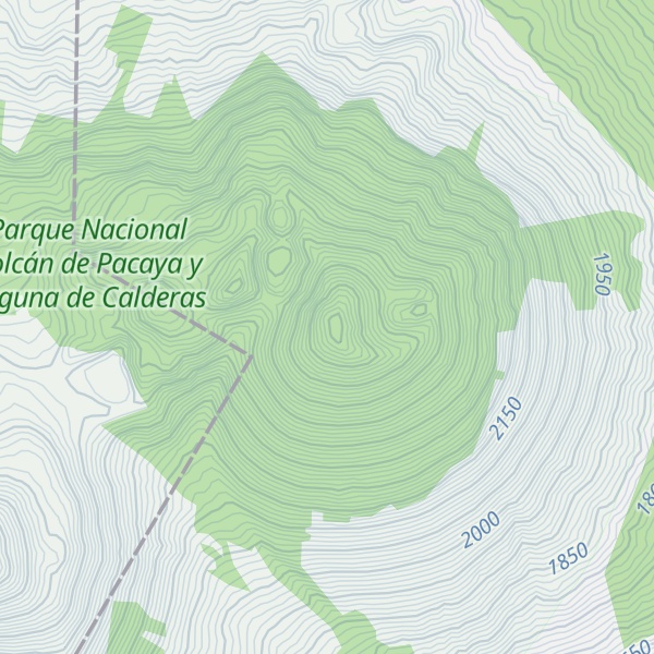 Map of Cerro Grande