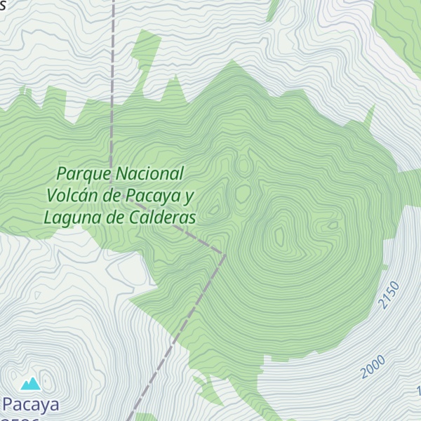 Map of Cerro Chiquito