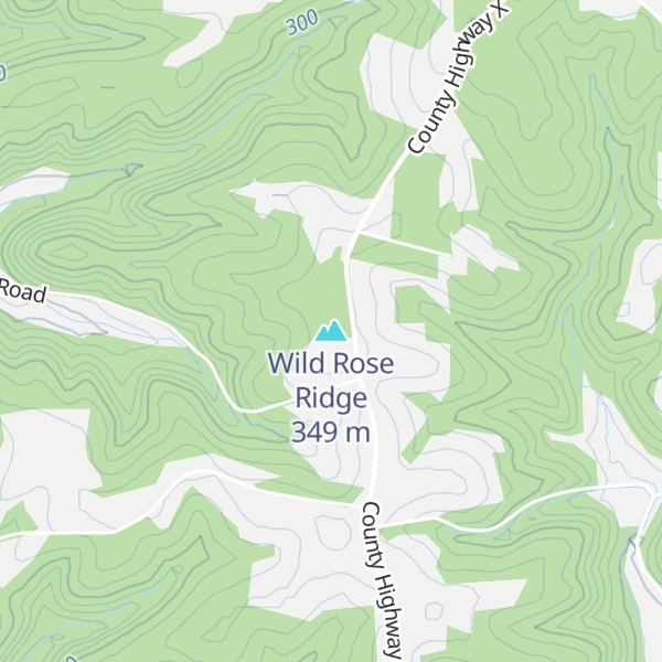Map of Wild Rose Ridge