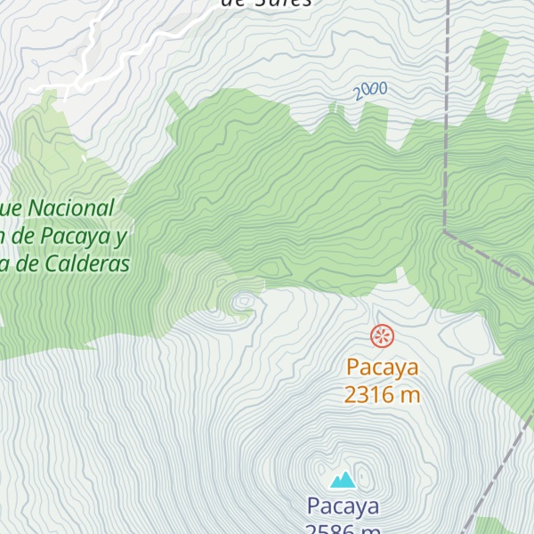 Map of Cerro Chino