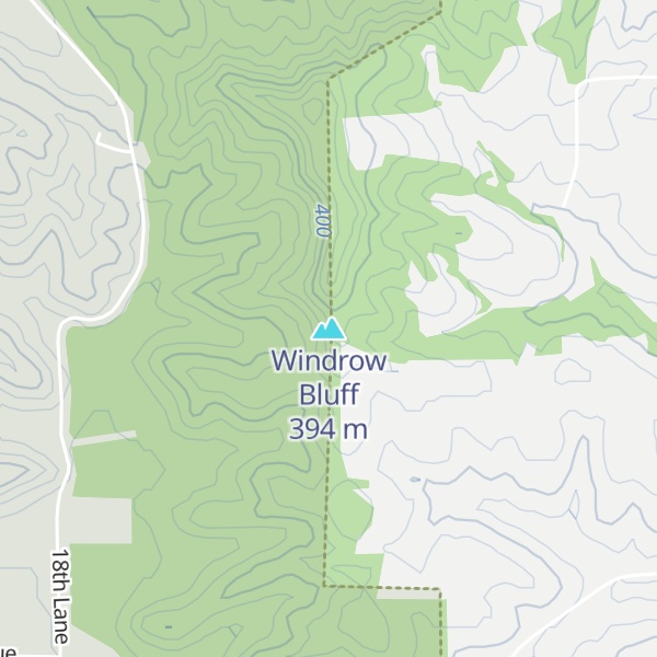 Map of Windrow Bluff