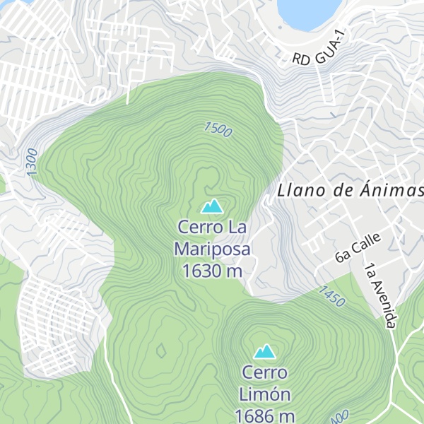 Map of Dos Cerros