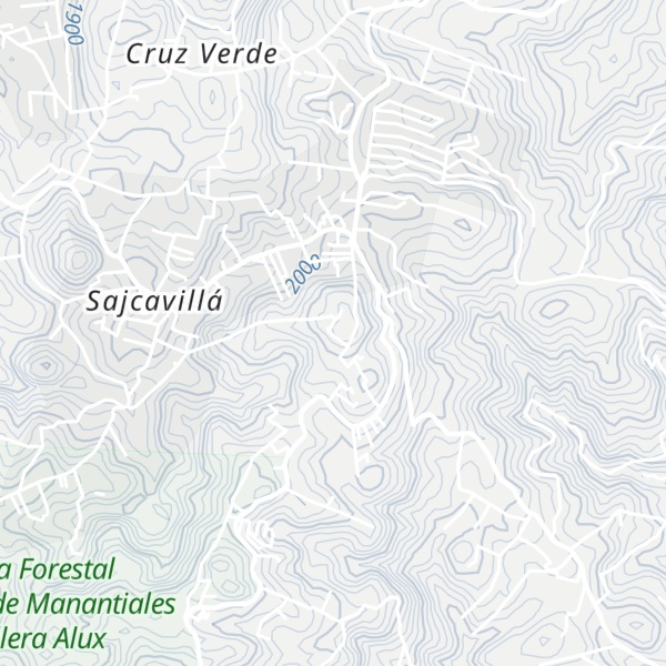 Map of Cerro Carnaval
