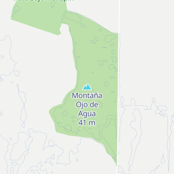 Map of Montaña Ojo de Agua
