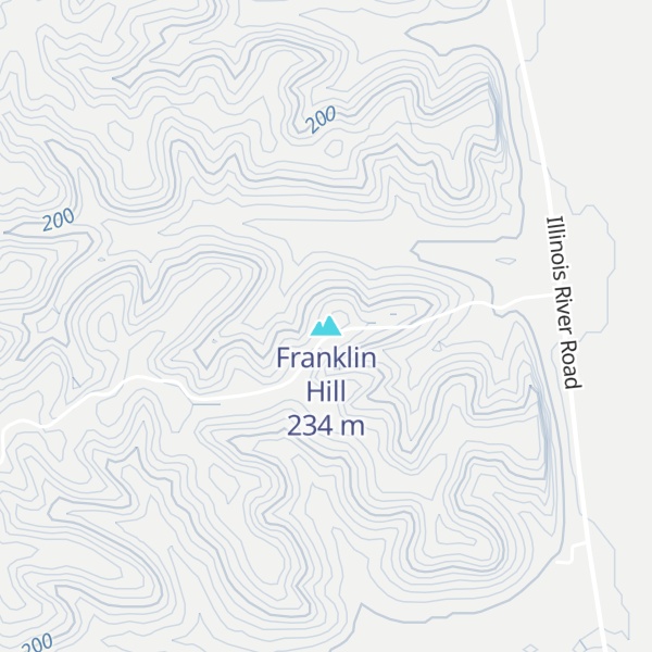 Map of Franklin Hill