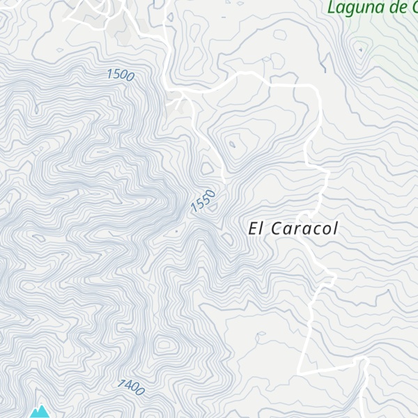 Map of Cerro La Portezuela