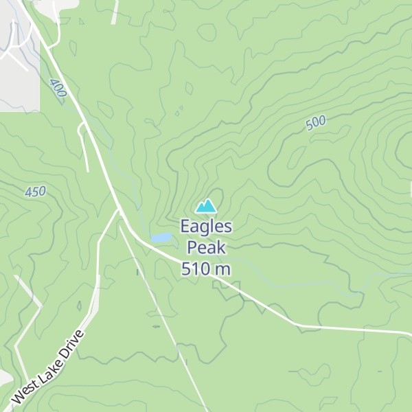 Map of Eagles Peak