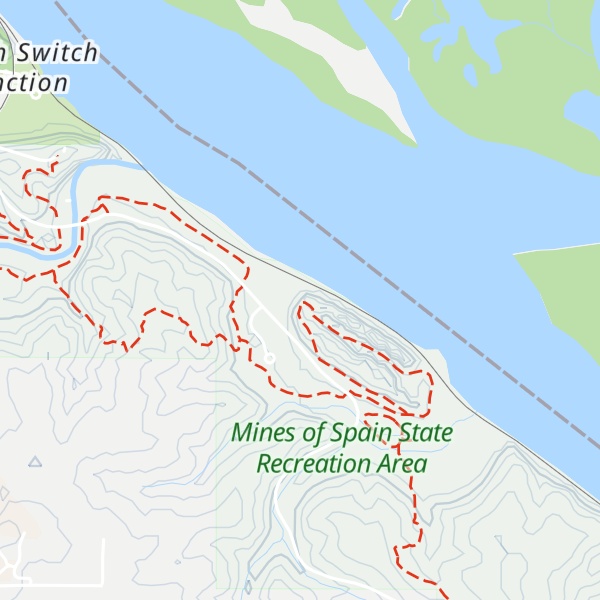 Map of Horseshoe Bluff