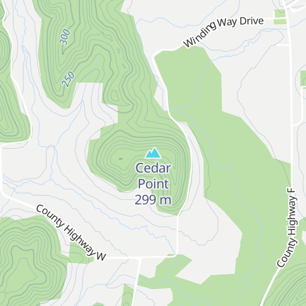 Map of Cedar Point