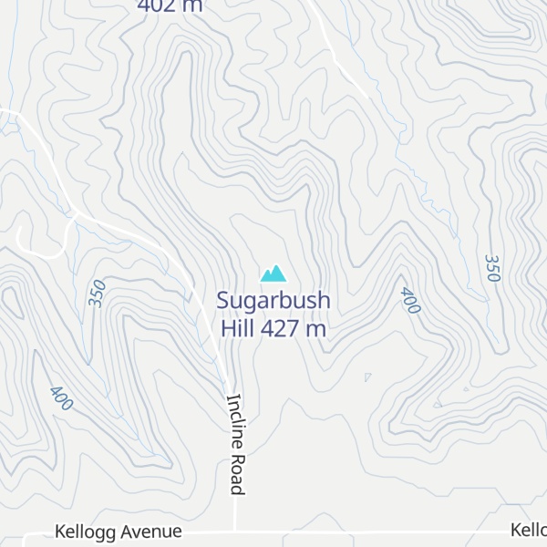 Map of Sugarbush Hill