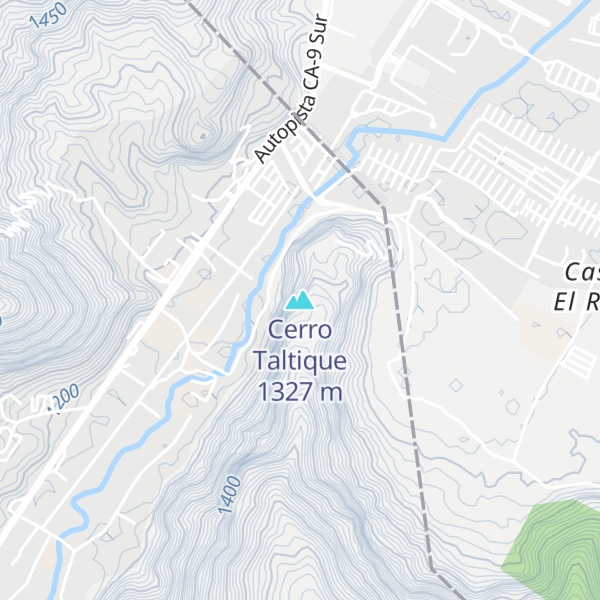 Map of Cerro Taltique