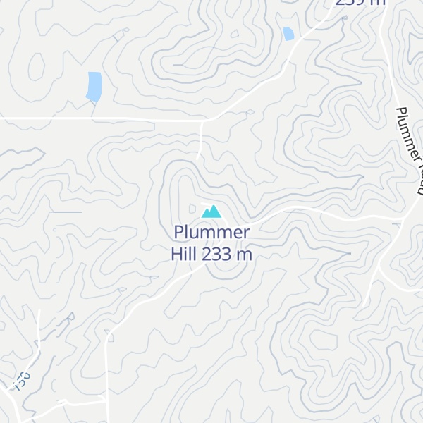 Map of Plummer Hill