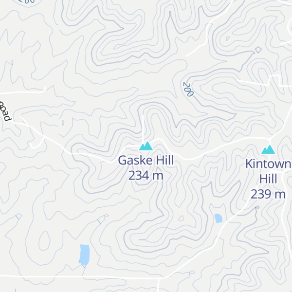 Map of Gaske Hill