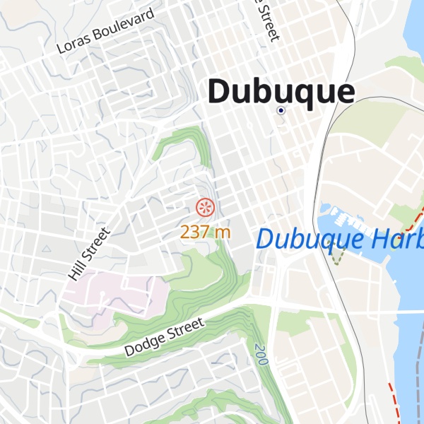 Map of Kellys Bluff