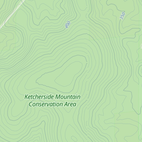 Map of Ketcherside Mountain