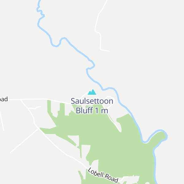 Map of Saulsettoon Bluff