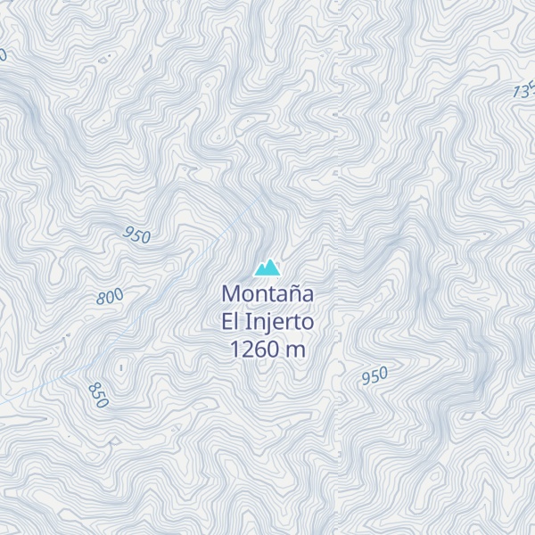 Map of Montaña El Injerto