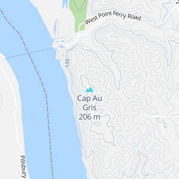 Map of Cap Au Gris
