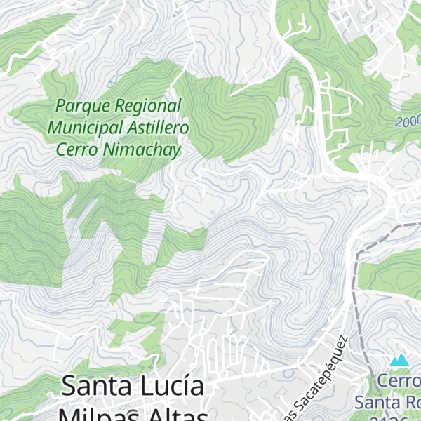 Map of Cerro La Libertad