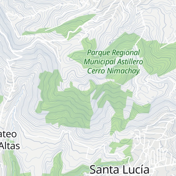 Map of Cerro El Astillero
