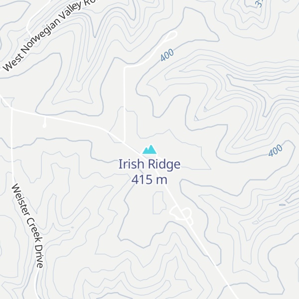 Map of Irish Ridge