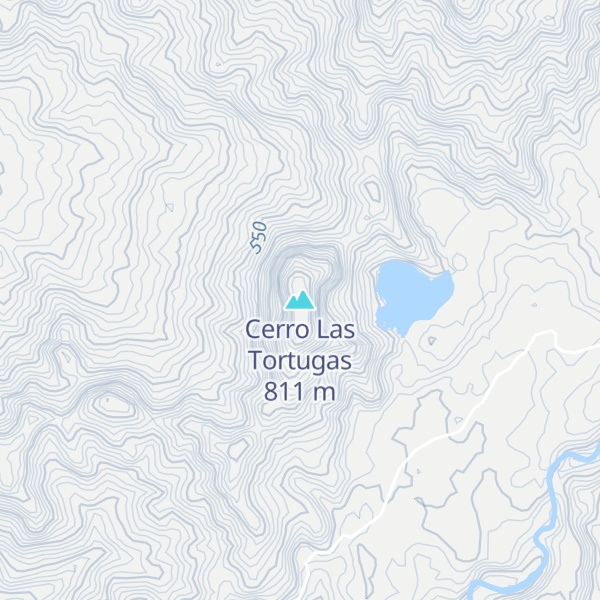 Map of Cerro Las Tortugas