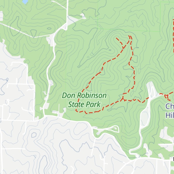 Map of South LaBarque Hill