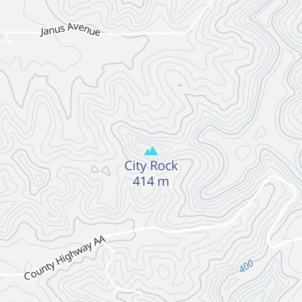 Map of City Rock