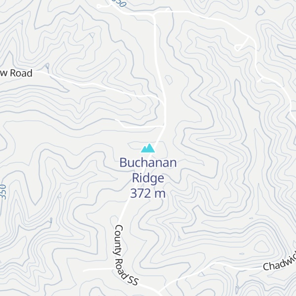 Map of Buchanan Ridge