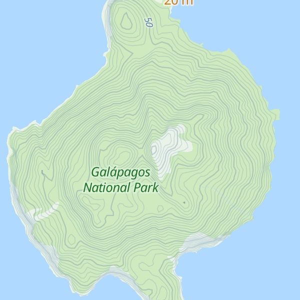 Map of Isla Rábida