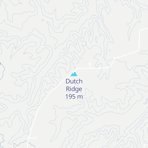 Map of Dutch Ridge